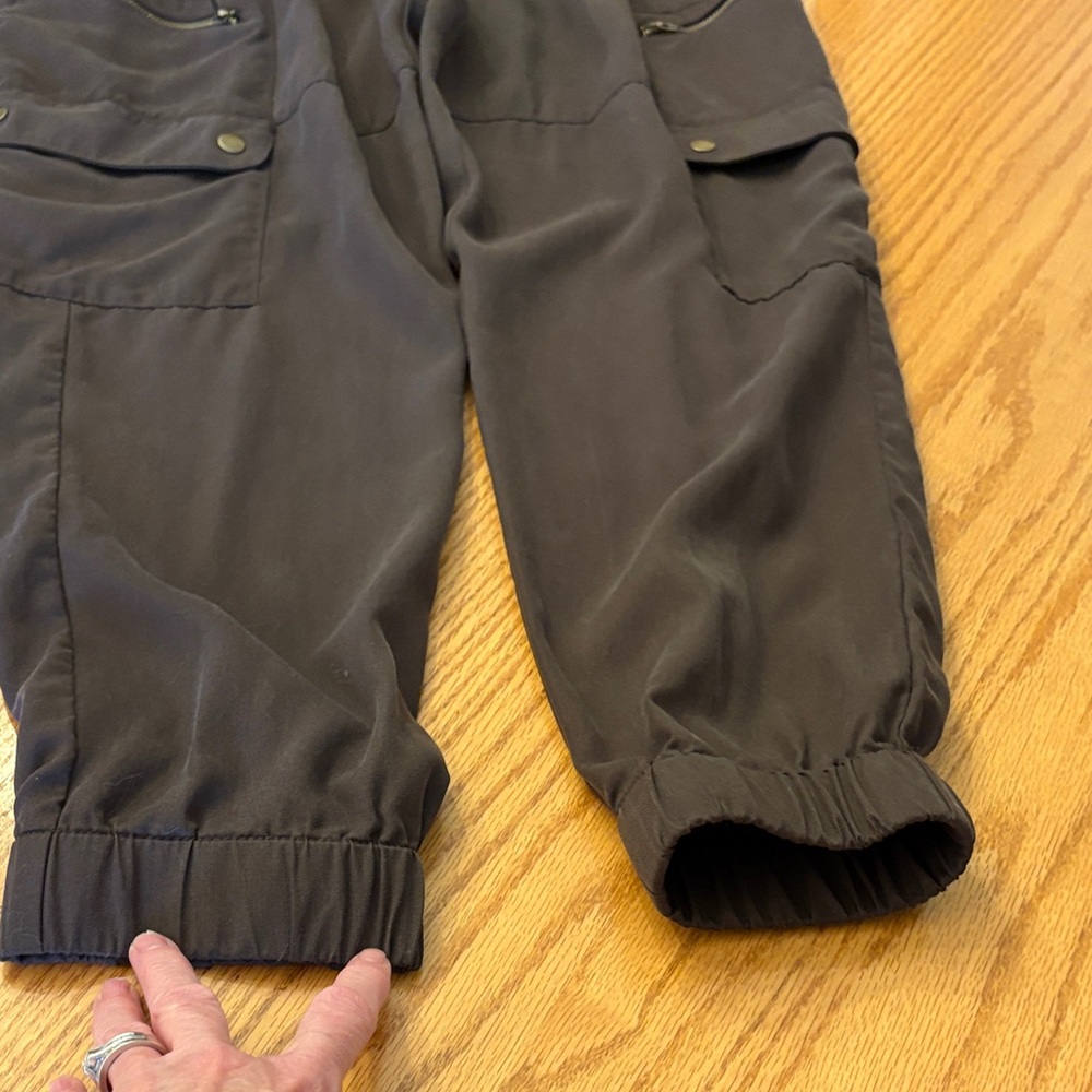 Banana Republic Dark Brown Cargo Jogger Pants NWOT - Picture 5 of 12